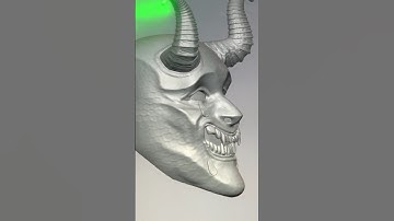 Smile once in a while bro: sculpted in Nomad onnM2 IPad Pro #3dsculpting #3dart