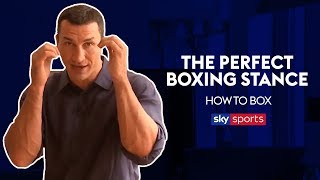 How to have the Perfect Boxing Stance 🥊| Wladimir Klitschko Masterclass | How To Box screenshot 5