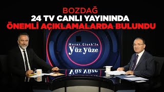 Adalet Bakani Beki̇r Bozdağ, 24 Tv Canli Yayininda Önemli̇ Açiklamalarda Bulundu 04.10.2022