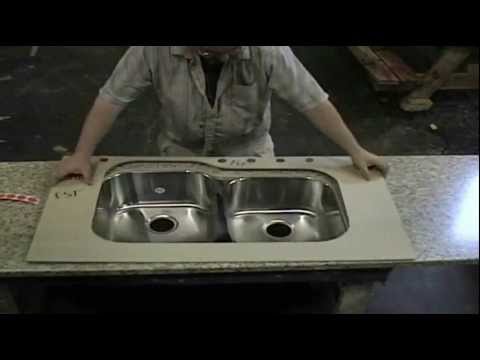 Install An Undermounted Stainless Steel Sink In A Laminate Countertop