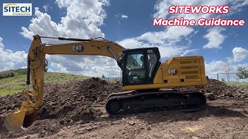 Siteworks Machine Guidance In Action
