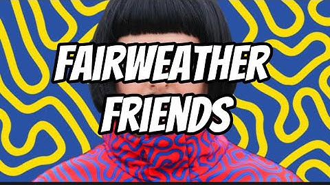 Oliver Tree - Fairweather Friends (Lyrics)