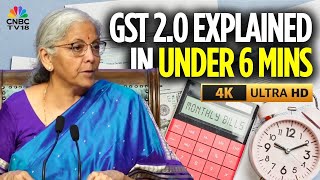 India’s GST Shake-Up | Govt Announces A 2 Rate Structure | Key Changes Explained | GST Reform | N18V