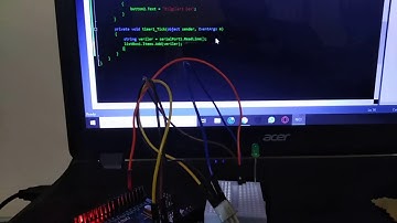 Arduino Led Parlaklık Ayarlama Ve Değerleri C# Forma Aktarma