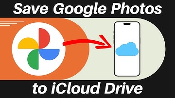 How to Save Google Photos to iCloud Drive - All on Your iPhone