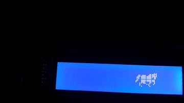 Display lcd animação horse code
