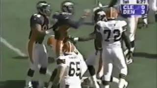 Browns vs Broncos 2000 Week 7