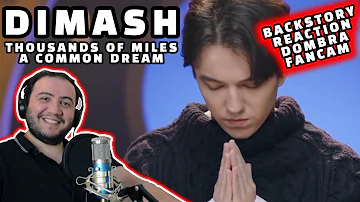 DIMASH - THOUSANDS OF MILES (WITH BACKSTORY) Димаш - REACTION @DimashQudaibergen_official