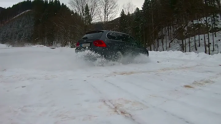 BMW 330XD Snow Fun