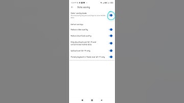 How To Reduce Data Usage In Android  ||  Part1