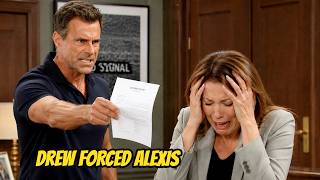 Drew uses Scout and Sam's secret to force Alexis to do two things - General Hospital Spoilers