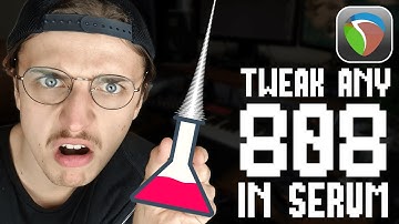 Tweak your own 808s in SERUM! 🧪 | Reaper Beat Making