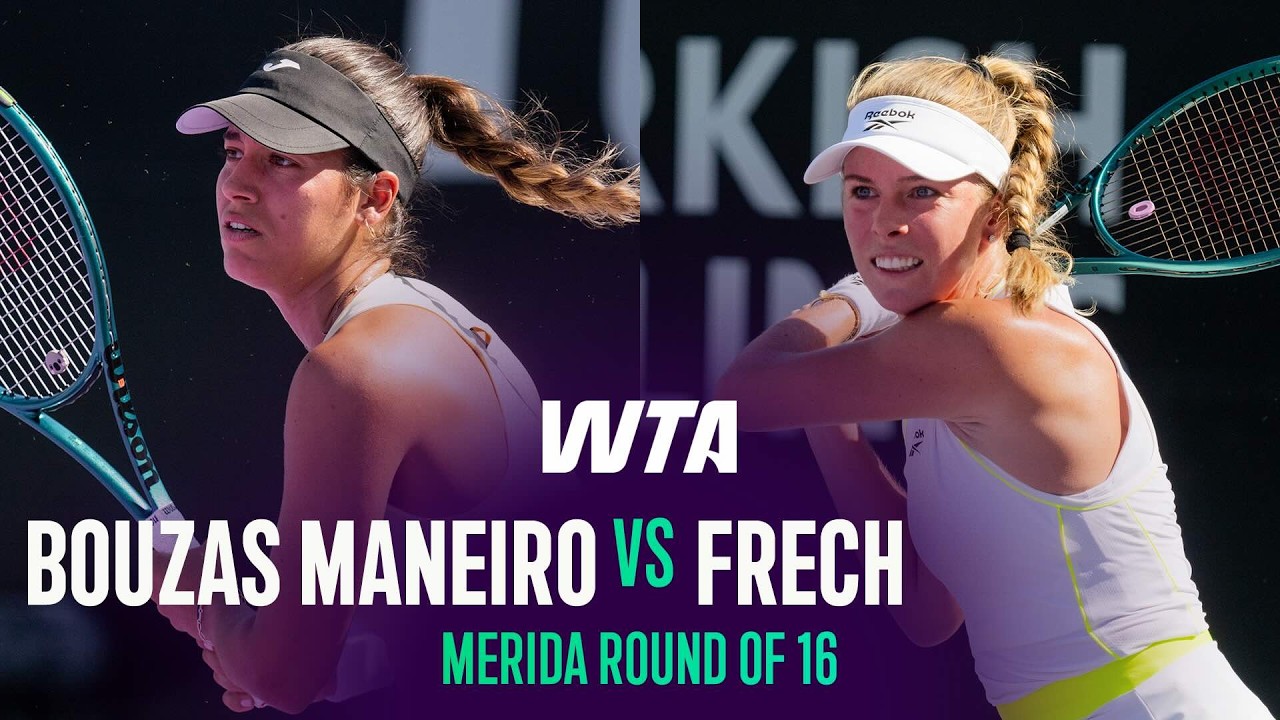 Jessica Bouzas Maneiro vs. Magdalena Frech | 2026 Merida Round of 16 | WTA Match Highlights