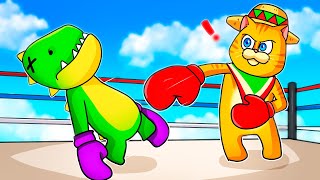 ¡DERROTANDO YOUTUBERS en BATALLA de ANIMALES! 😂🦖😹🥊 SILVIOGAMER en PARTY ANIMALS