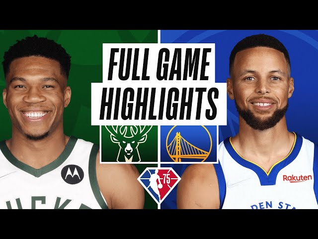 BUCKS at WARRIORS, FULL GAME HIGHLIGHTS