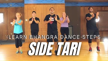 Learn Bhangra Dance Online Tutorial For Beginners | Side Tari Step By Step | Lesson 10