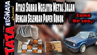 How to Fix Damaged Road Metal, Without Having to Overhaul the Engine "Just with Cigarette Paper"