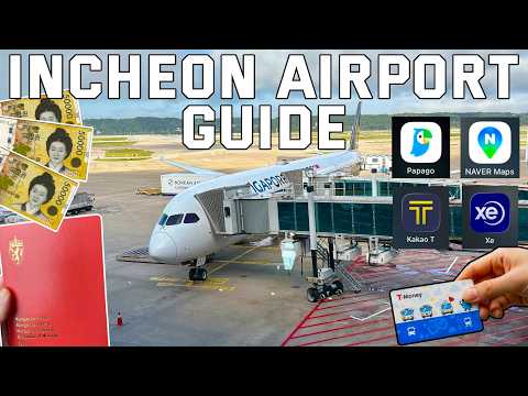 Stress-free Arrival At Incheon Airport!  Incheon Airport Tips and Tricks!