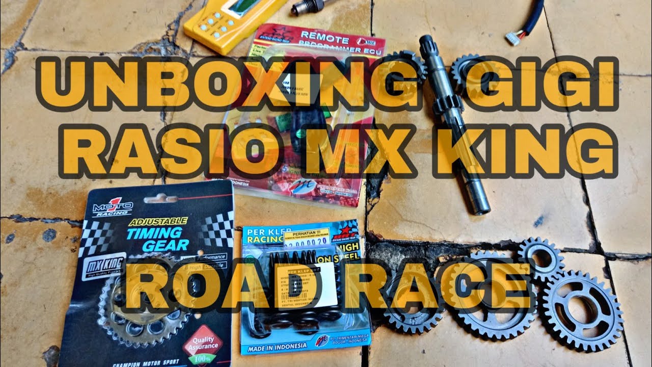 GEAR RASIO MX KING 6 SPEED ROAD RACE MP5