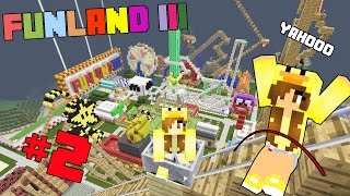 Minecraft funland III - สวนสนุกสุดมึน ตะลุยบ้านผีสิง #2 END zbing z.