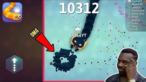 I Find Huge Score Bundle In My Game! Epic Snakeio Gameplay