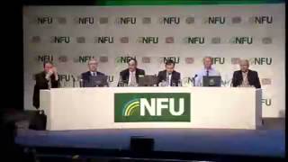 NFU14 watch again: Peter Kendall and George Eustice, Defra Parliamentary Under Secretary of State