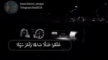 واخرون اعترفوا بذنوبهم ما تيسر من سورة التوبة |القارئ أنس المالك