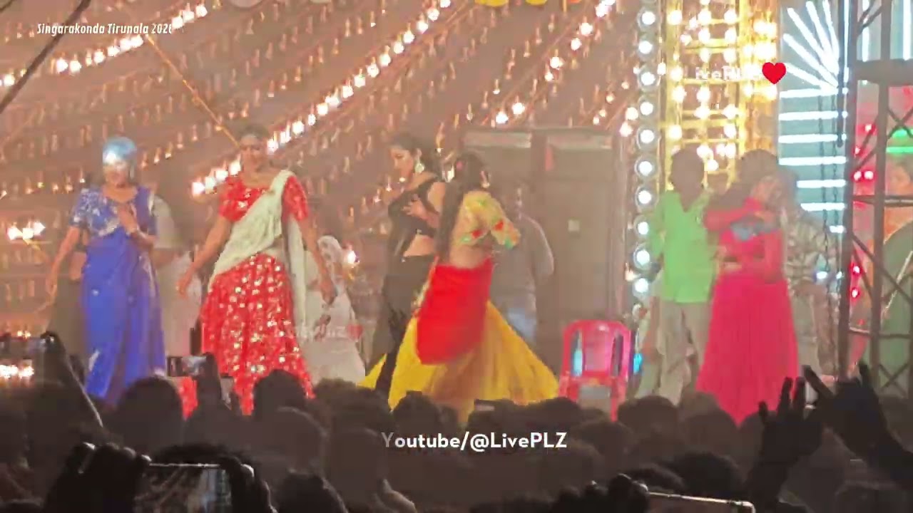 Dailamo Dailamo Mass Dance | Singarakonda Tirunala 2026 Special | Rock Star Events Lighting Prabhalu