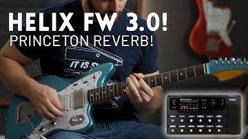 Line 6 Helix/Stomp Firmware 3.0 - Princeton Reverb patch demo (Playing only)
