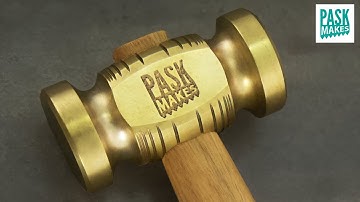 How to make this Beautiful Hammer? Making your Own Tools is Rewarding!