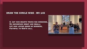 DRAW THE CIRCLE WIDE MV 145