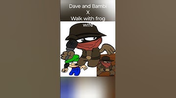 Dave and Bambi X Walk with frog wife