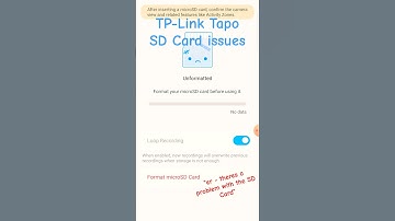 TP-Link Tapo Micro SD Card Error | Scam? Maybe? #tapo #tplink #tplinktapo