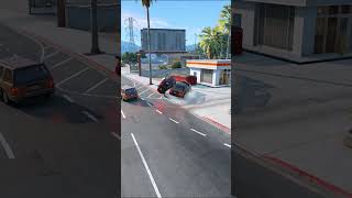 Realistic Highway Car Crashes #129