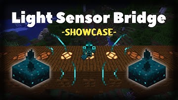 Sculk Sensor Bridge [showcase] Minecraft Java Edition 1.17 snapshot