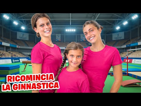 NOEMI CAVALERI STARTS ACROBATIC GYMNASTICS!