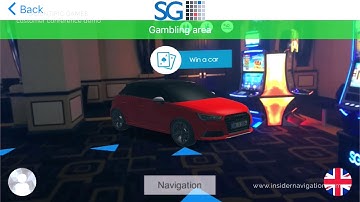 AR Indoor Navigation for Casinos - Insider Navigation