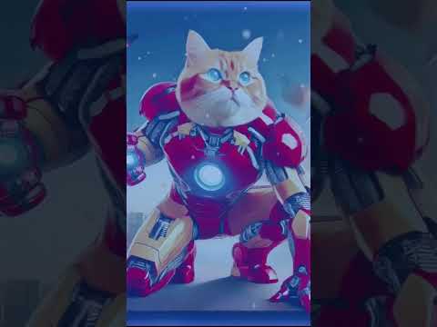 GINGER CAT IRON MAN VERSION Viralshort Gingercat Clicksubscribe Viralshort TEAMHAJC