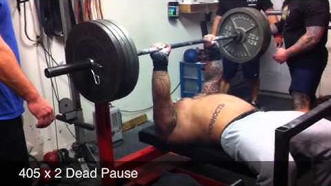 1/23/13 Brandon Lilly Cube Rep Bench Day