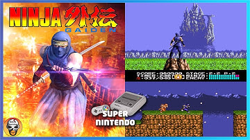 Ninja Gaiden - Super nintendo (SNES) gameplay on Mister FPGA