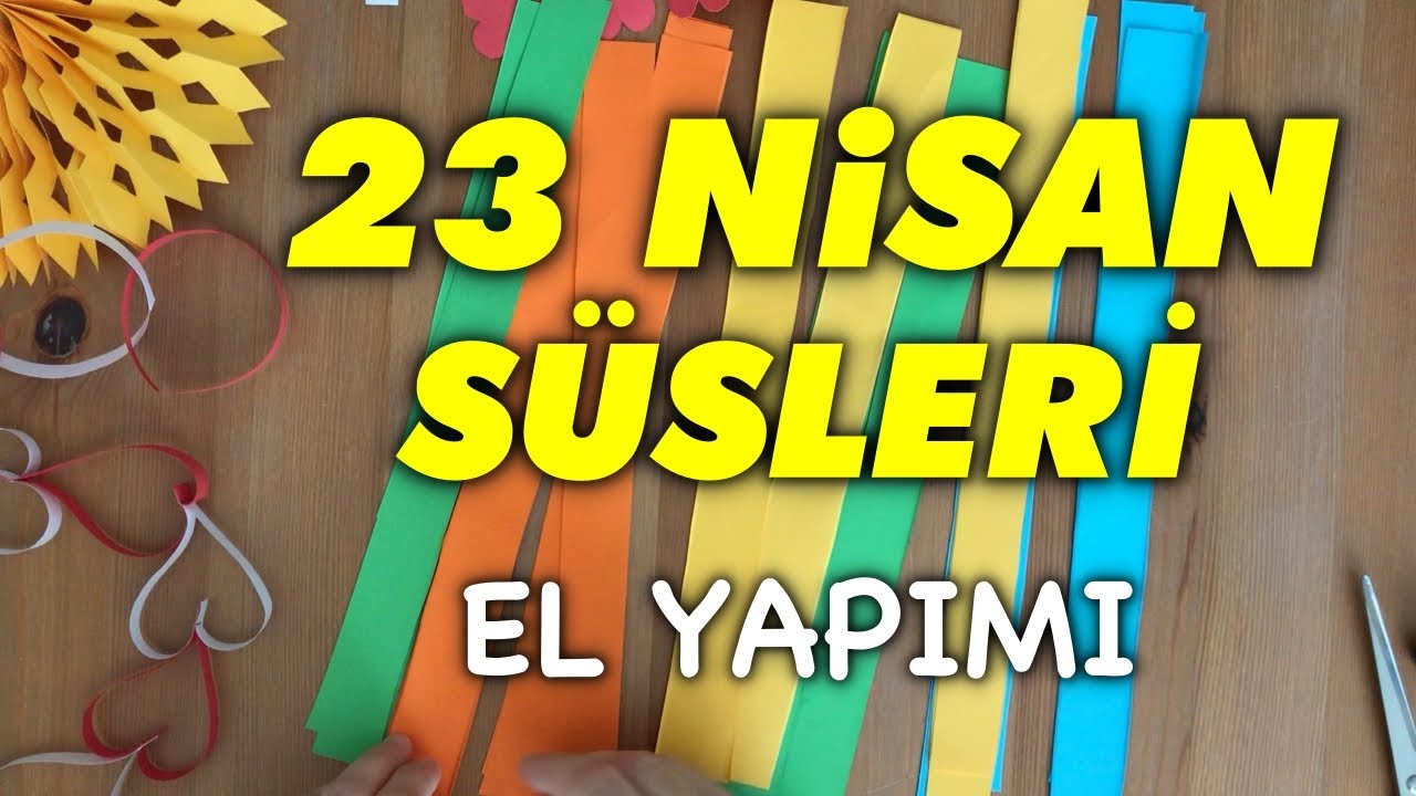 23 nisan ev süslemeleri