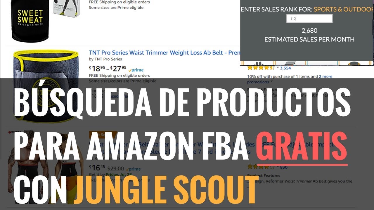 Qué Vender en Amazon FBA | Búsqueda GRATIS de Productos Rentables para ...