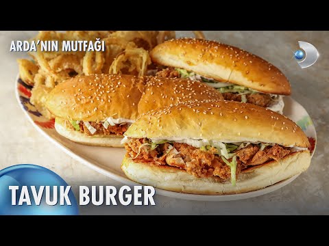 Tavuk Burger Tarifi | Arda'nın Mutfağı 200. Bölüm