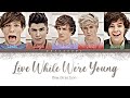 One direction  live while were young color coded lyrics by jessjoshi