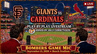 🔴 LIVE Giants vs. Cardinals PALLANTE ON THE HILL!- Play by Play & Reaction | Game 154 of 162