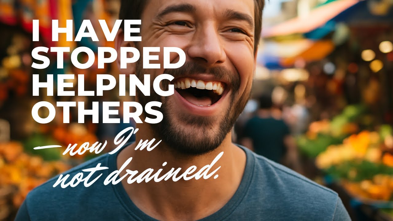 STOP HELPING OTHERS - an affirmation song to create this reality.