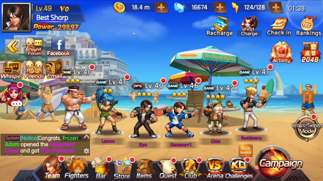 KOF 98 umol - VIP - YouTube