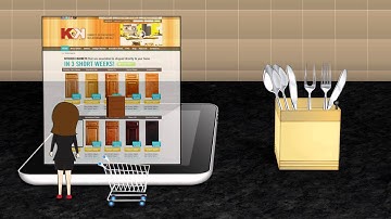 Animated Video For Kitchen Cabinet Seller | Kitchen Cabinet King