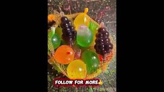 Crunchy &amp; Juicy POP ASMR 🍇💥 #asmr #satisfying #oddlysatisfying #pop #balloon #relax #shorts #viral