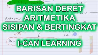 Barisan Deret Aritmetika, Aritmetika Bertingkat & Sisipan Bilangan Pola Aritmetika